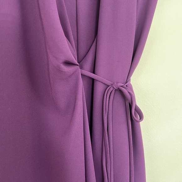 Aritzia Babaton Purple Cap Sleeve Dress XXS - Picture 4 of 6